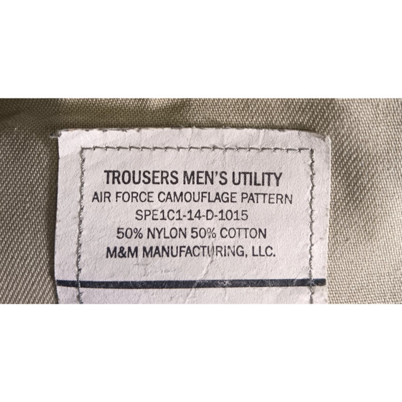 Camo Pants Mens 30R Tiger Stripe Cargo Ripstop BDU Tactical Military Fatigues - Picture 13 of 14